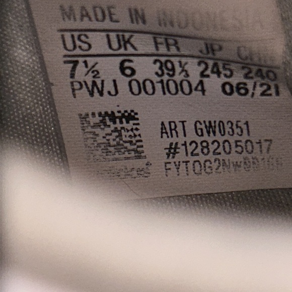 Adidas sneakers used cloud foam super 7.5 - Picture 9 of 12